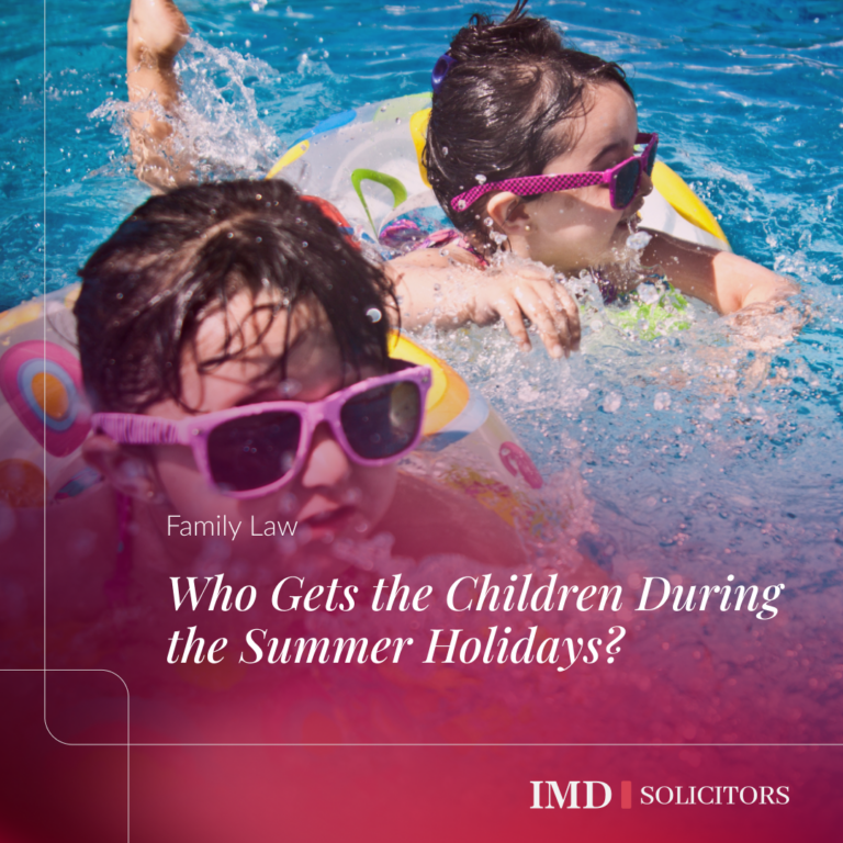 Who Gets the Children During the Summer Holidays?